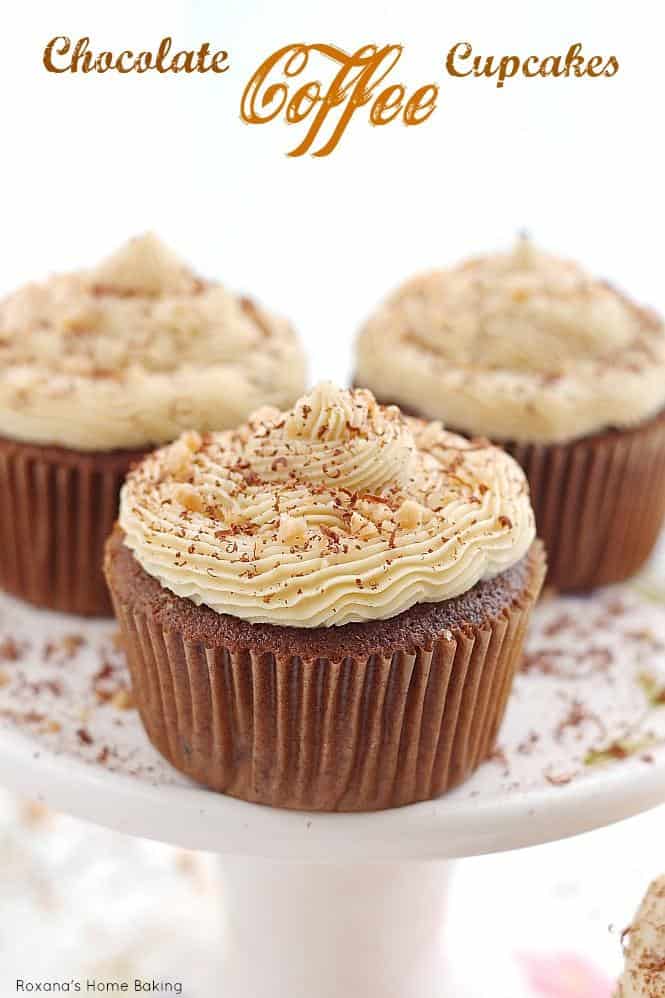  For anyone who loves caffeine and sweets, coffee cupcakes are the ultimate treat.