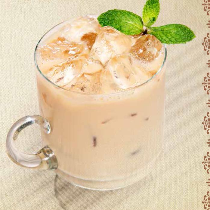  Fresh mint adds a burst of flavor to this classic coffee drink.