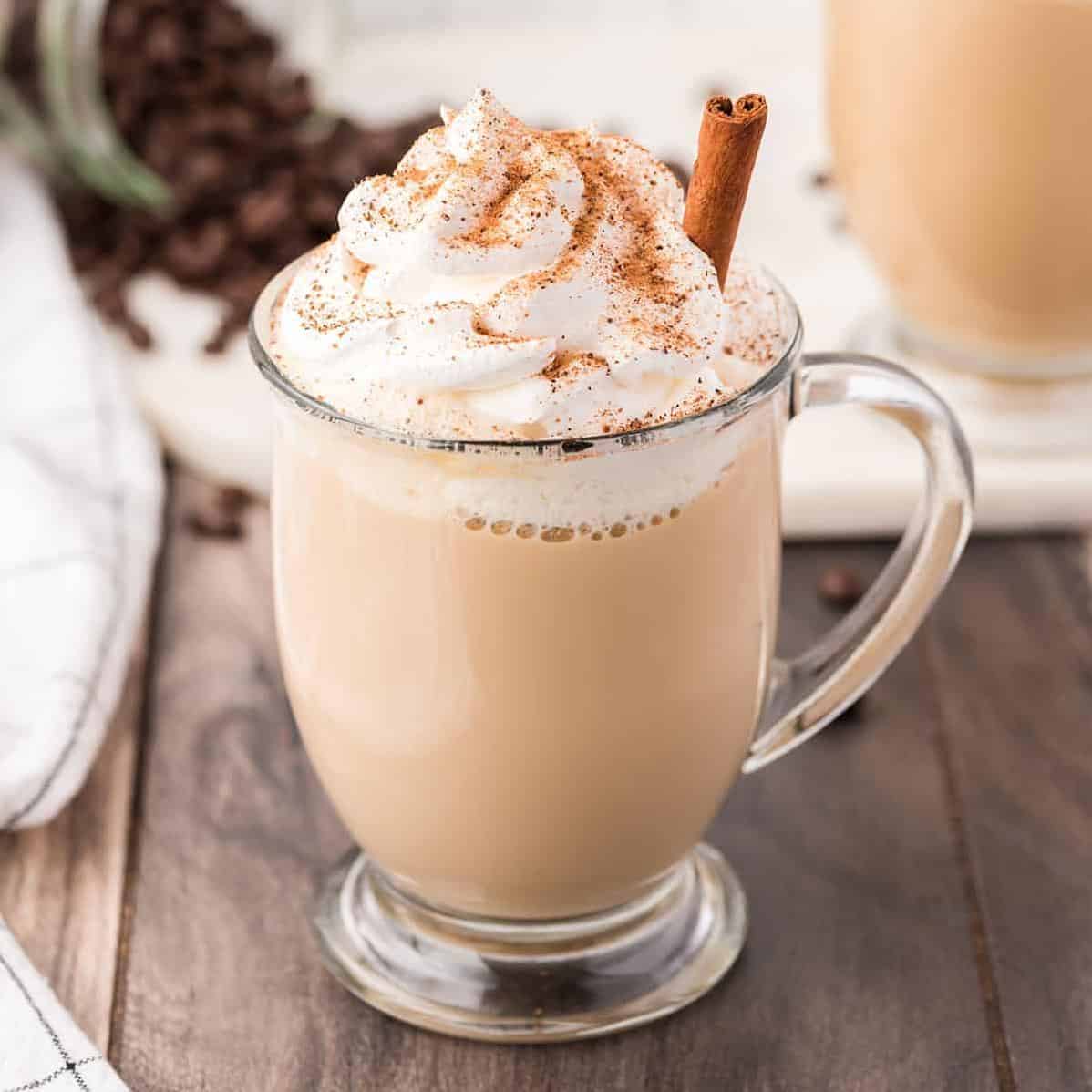  Frothy milk and warm spices - what could be better?
