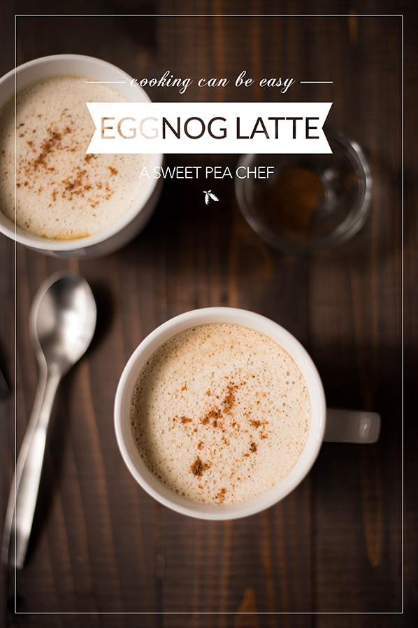  Get into the holiday spirit with this festive coffee eggnog