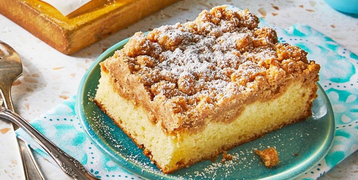  Get ready to enjoy the best coffee cake you've ever tasted!