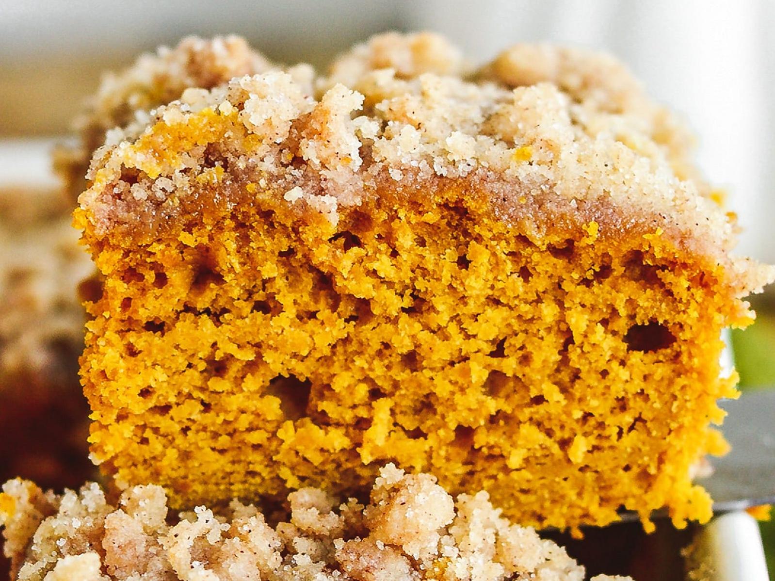  Get ready to fall in love with this seasonal twist on classic coffee cake.