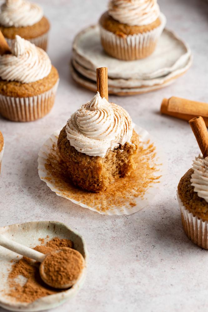  Get ready to indulge in the delicious blend of spices and caffeine with these cupcakes.