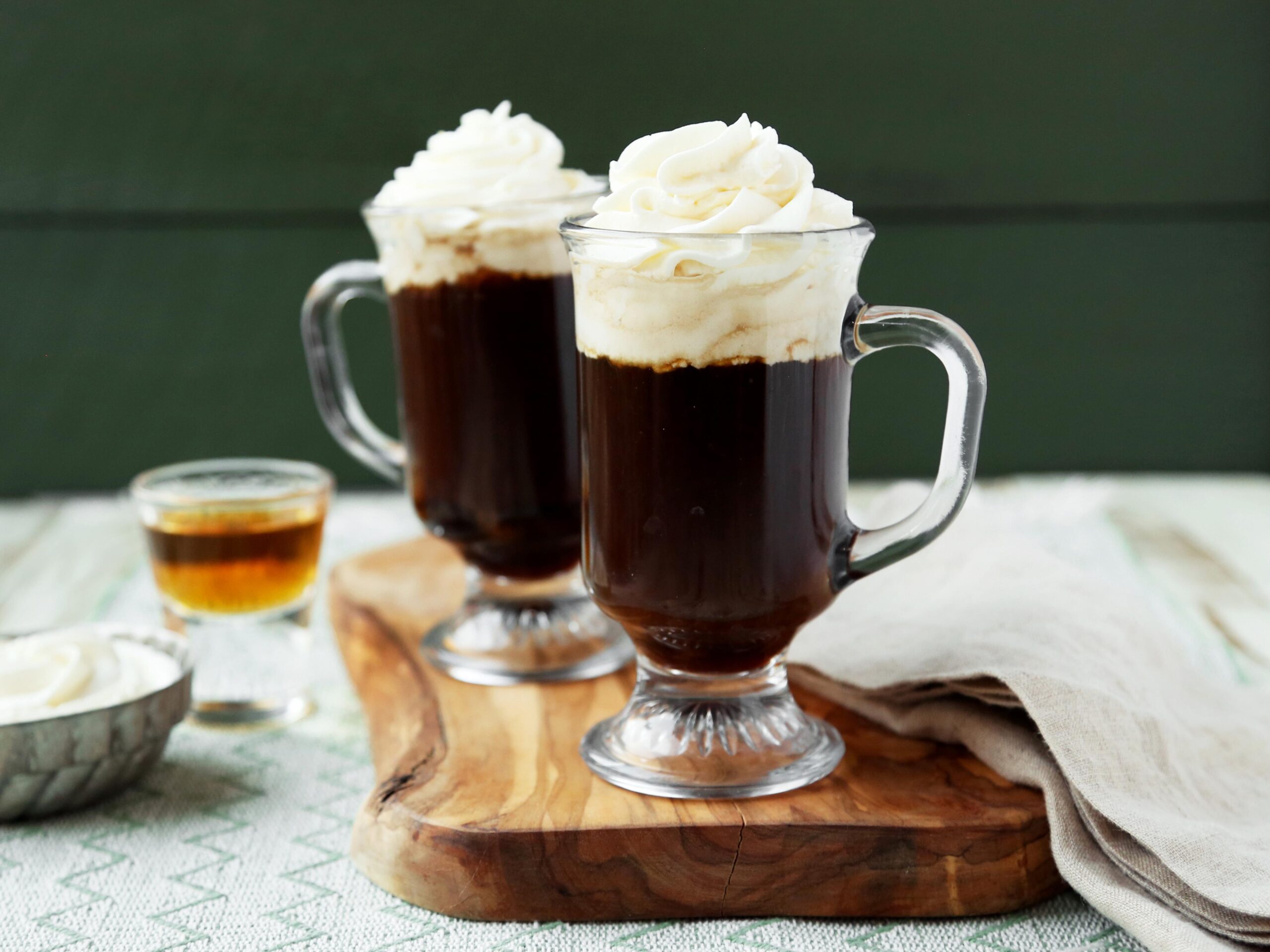  Get ready to taste the creamiest Irish Coffee that will leave you with a smile.
