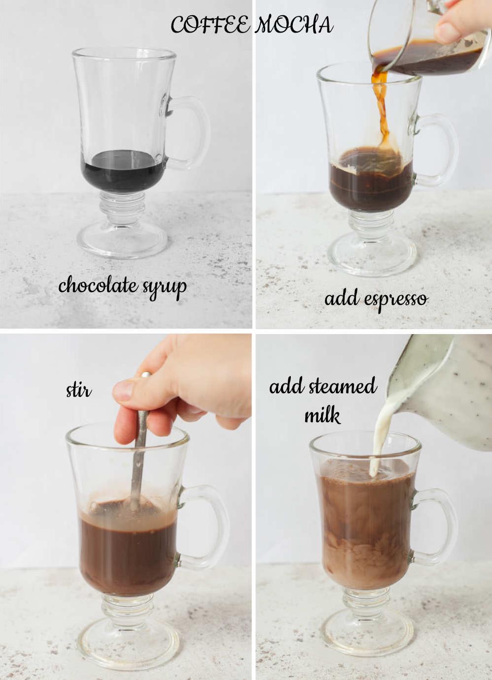 Get your caffeine and chocolate fix with this delicious easy mocha coffee recipe! ☕🍫