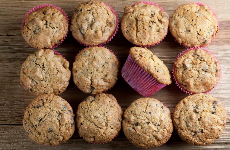  Get your caffeine fix in a delicious way with these muffins.