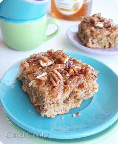  Get your daily dose of oats and fiber in this amazing coffee cake recipe.