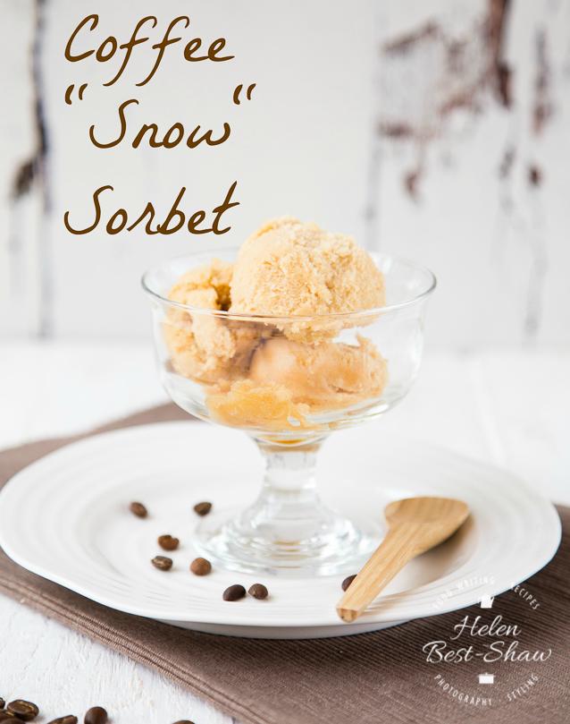  Get your winter fix with this decadent and creamy coffee snow cream