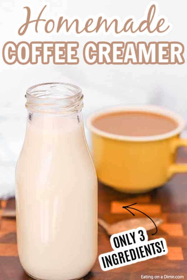  Give your coffee some love with homemade creamer!