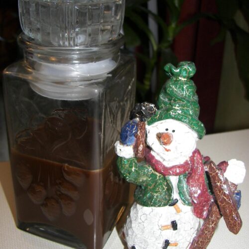Iced Coffee-Chocolate Soda Frappe
