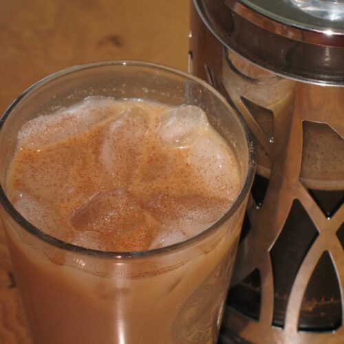 Iced Hazelnut Coffee Cooler