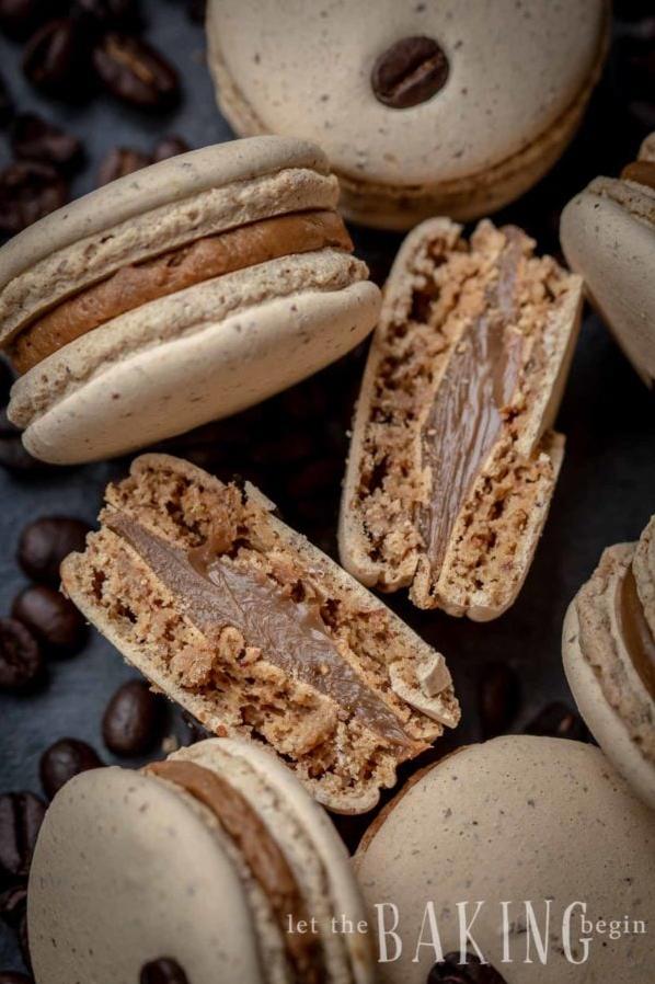  If you're looking for a sweet and crunchy coffee treat, Macaroons are the answer.