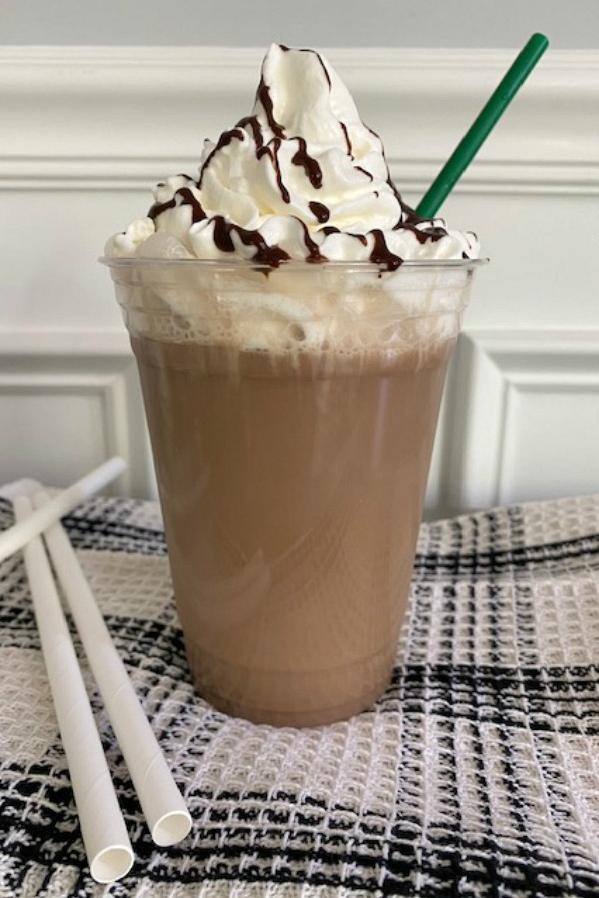  Indulge in a chocolaty sip of heaven with our Chocolate Coffee Frappuccino!