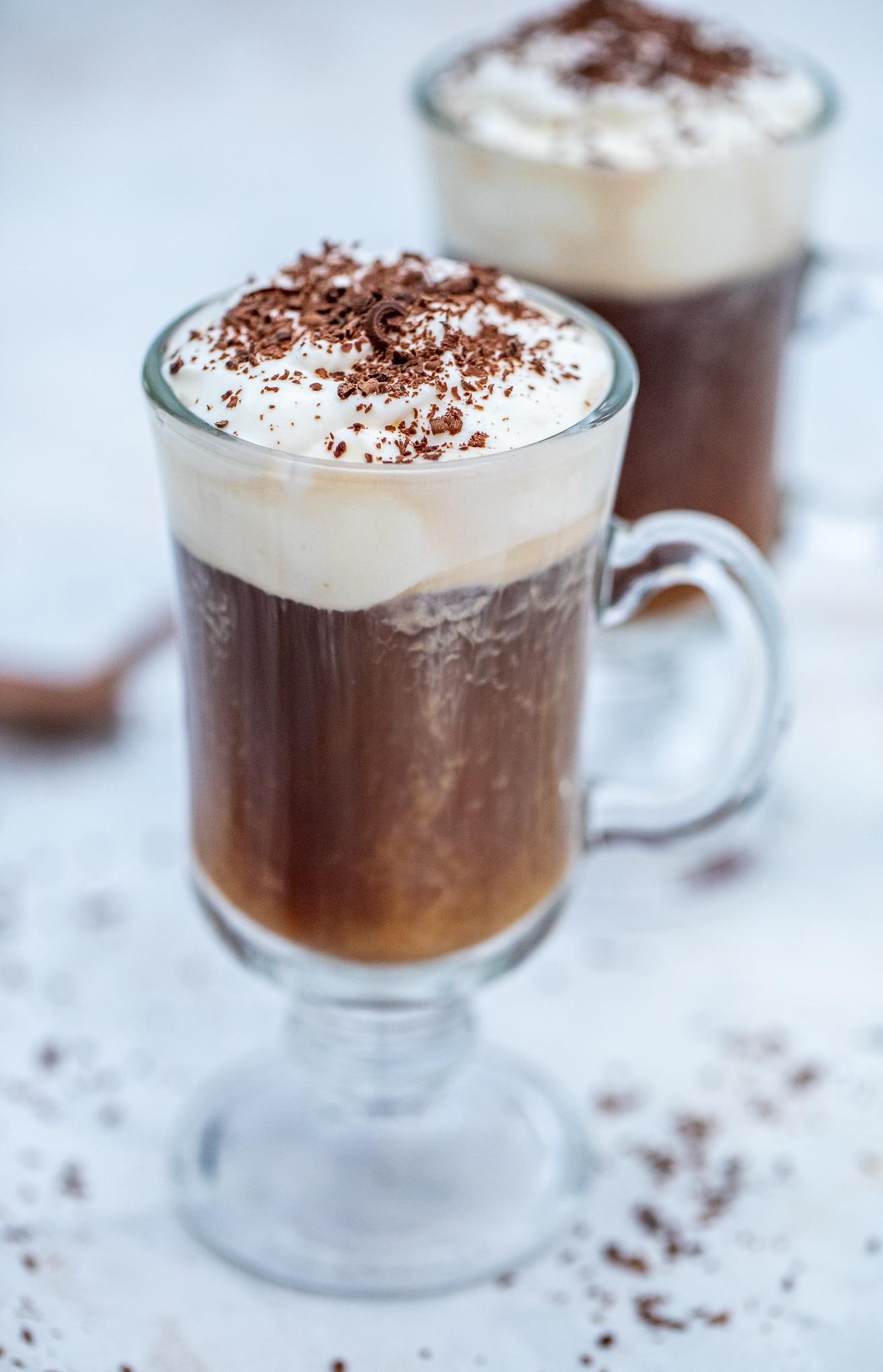 Indulge in a little sweetness with this perfect twist on traditional Irish coffee.