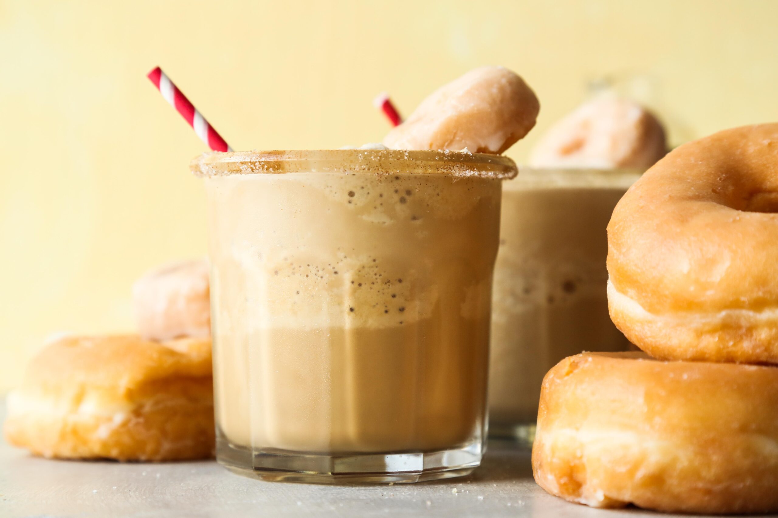  Indulge in a sweet treat with our Coffee and Donut Milkshake recipe.