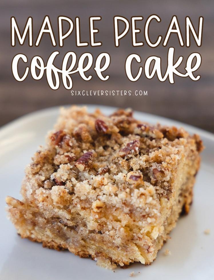  Indulge in a warm and cozy slice of Maple Coffee Cake with your morning coffee.