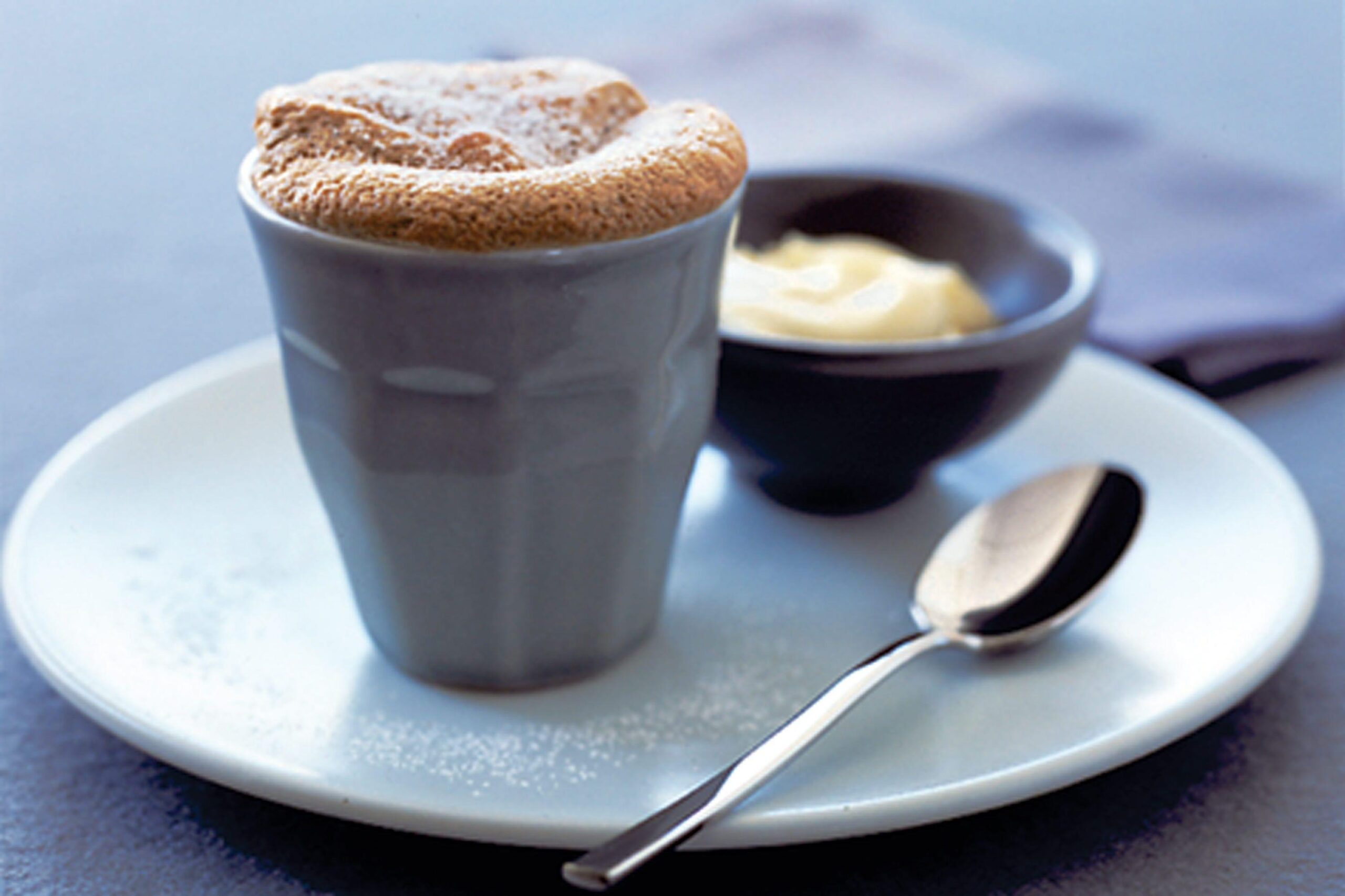 Indulge in the rich and creamy delight of our Iced Mascarpone and Coffee Soufflé.
