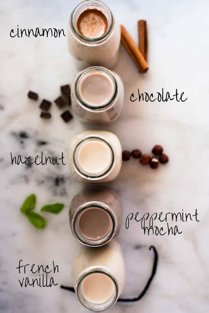  It's easy to create your own flavored creamers and add your personal touch to your coffee routine.