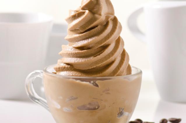 Keep cool with this refreshing coffee ice cream recipe.