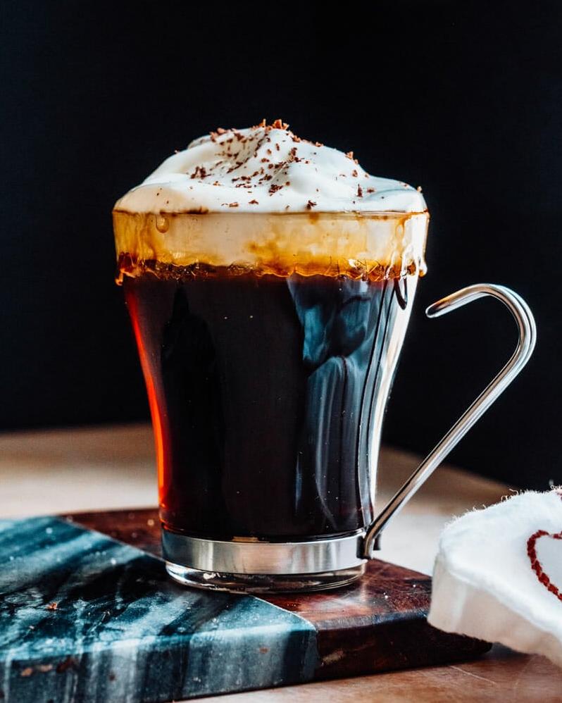  Let this drink warm you up on cold winter nights.