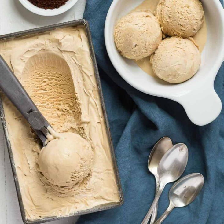  Let this Lighter Coffee Ice Cream be the highlight of your day! It's perfect for beating the heat.