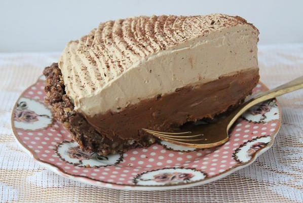  Life is short, eat dessert first! Try this coffee toffee pie.