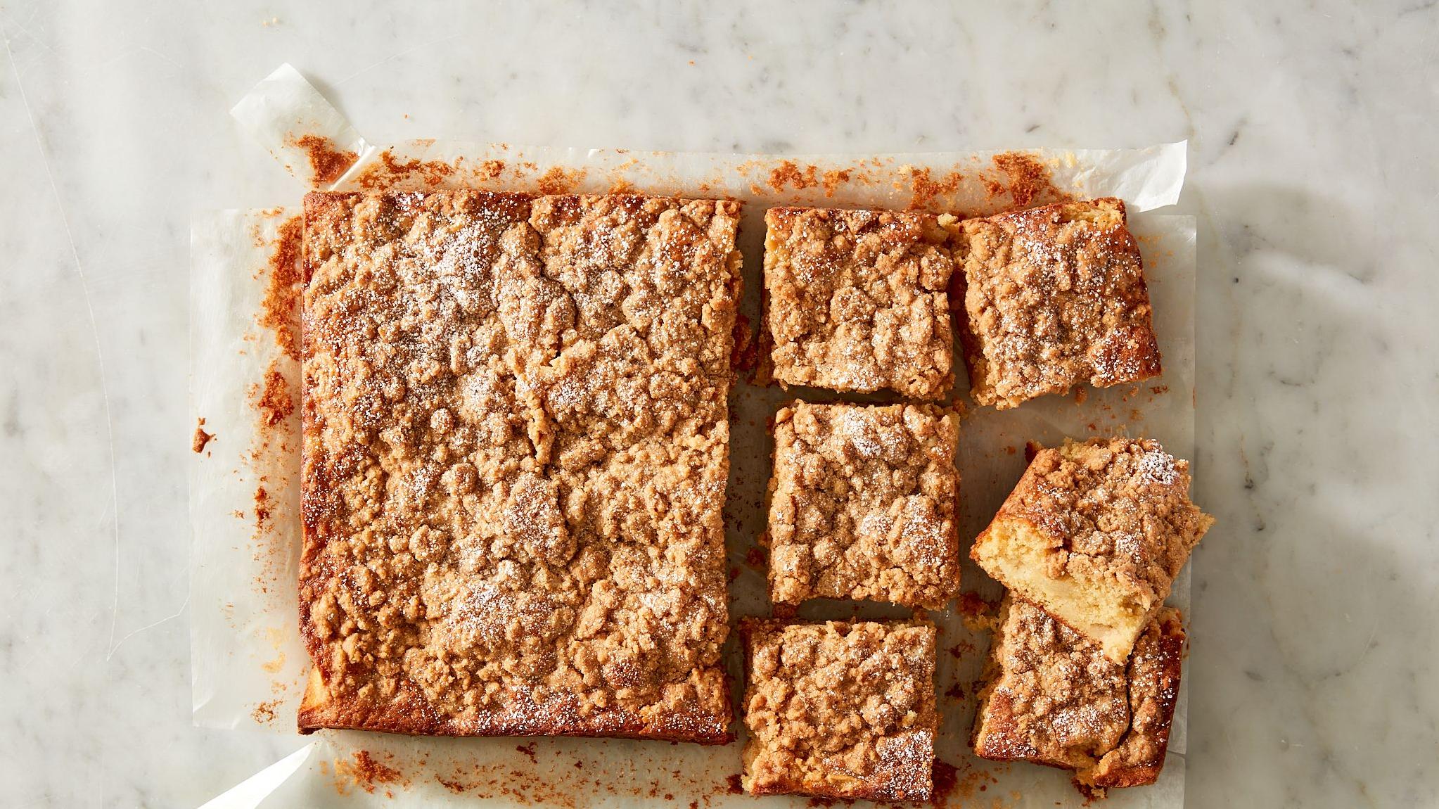  Looking for a twist on traditional coffee cake? Look no further!