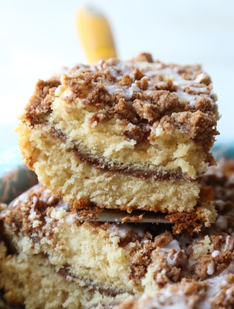  Make your mornings a little sweeter with this easy coffee cake recipe.