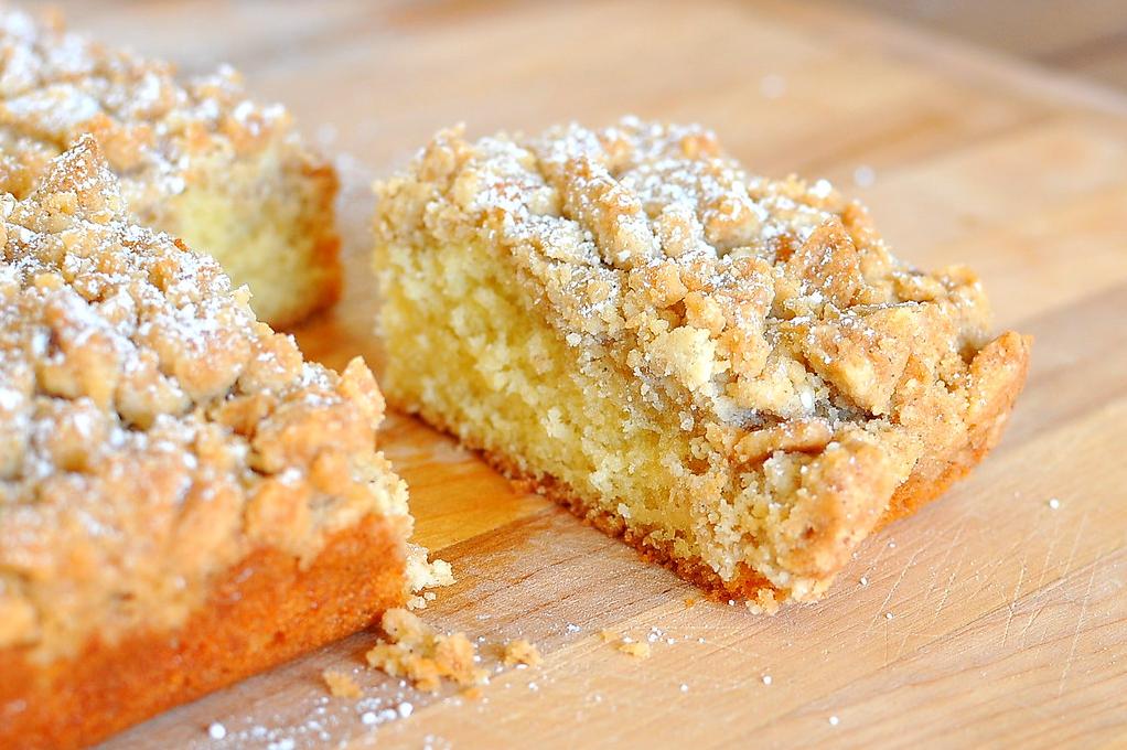  Make your mornings more delicious with a slice of this easy-to-make coffee cake.