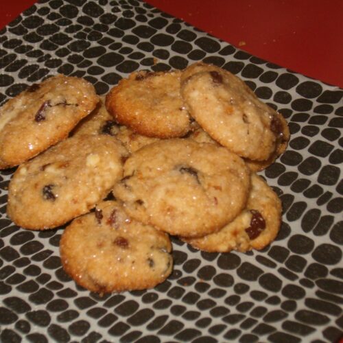 Mincemeat Cookies With Coffee Icing