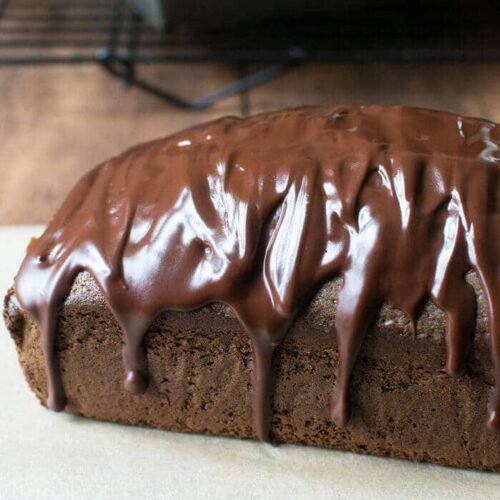 Mocha Pound Cake With Coffee Cream