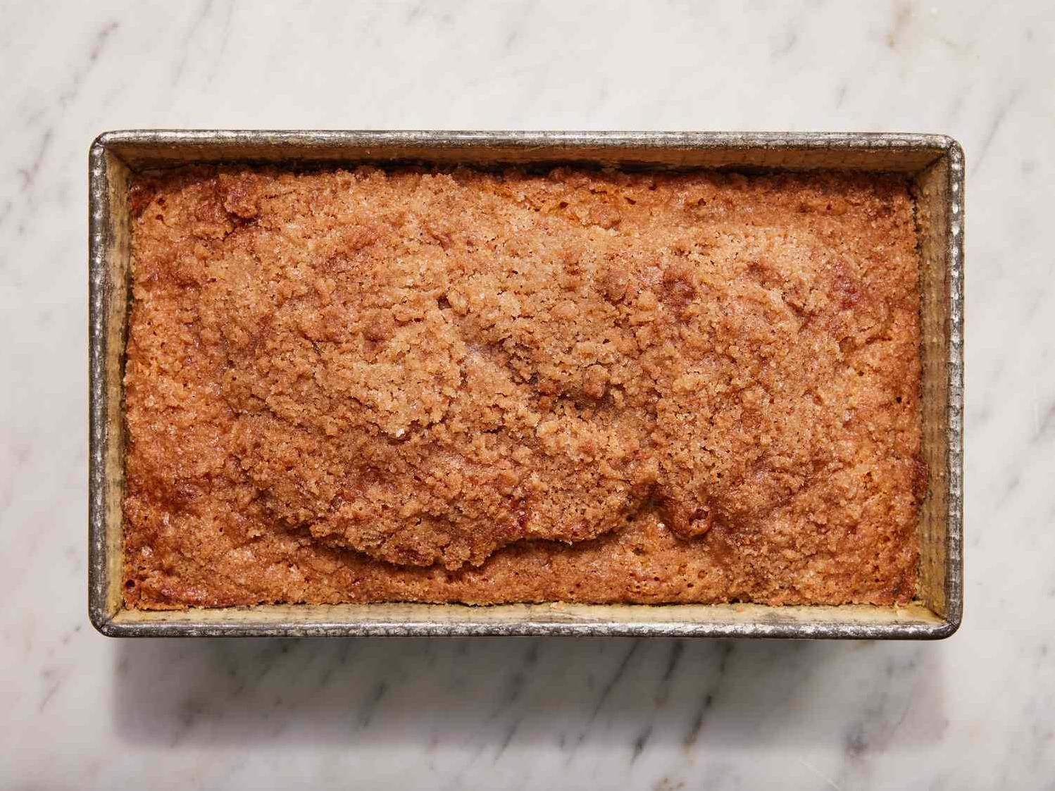  Moist, crumbly, and heavenly, this coffee cake pairs perfectly with your favorite cup of joe