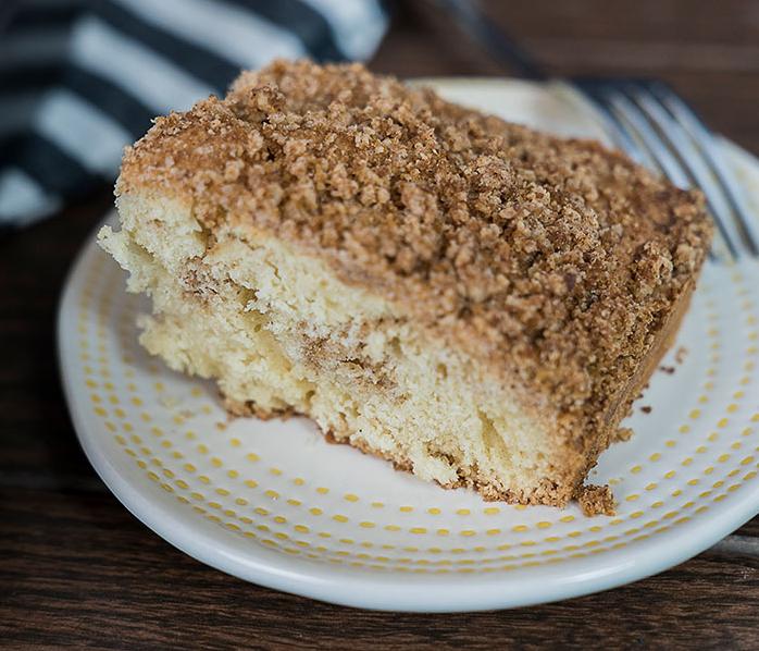  Need something to go with your coffee? This buttermilk coffee cake is the perfect pairing.