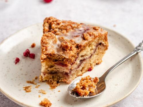  One bite and you'll be in love with this coffee cake! ❤️