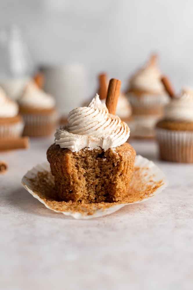 One bite of these cupcakes and you'll be transported to a cozy café on a chilly autumn day.