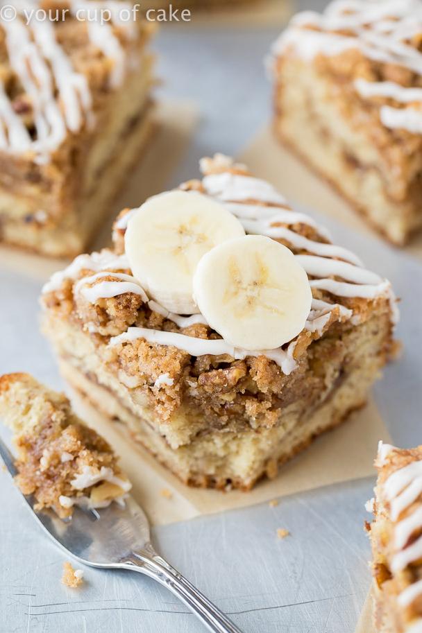 One bite of this tender and moist coffee cake, and you'll be hooked for life!
