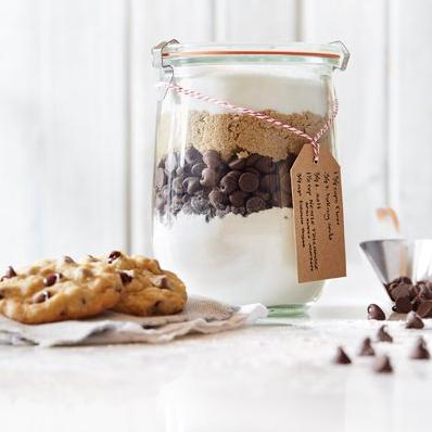  One jar, endless options for coffee chocolate chip cookies.