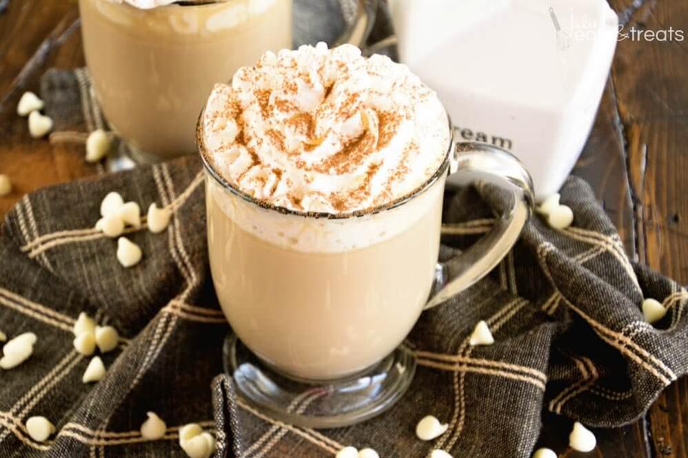  One sip of our heavenly white chocolate latte will transport you to coffee heaven!