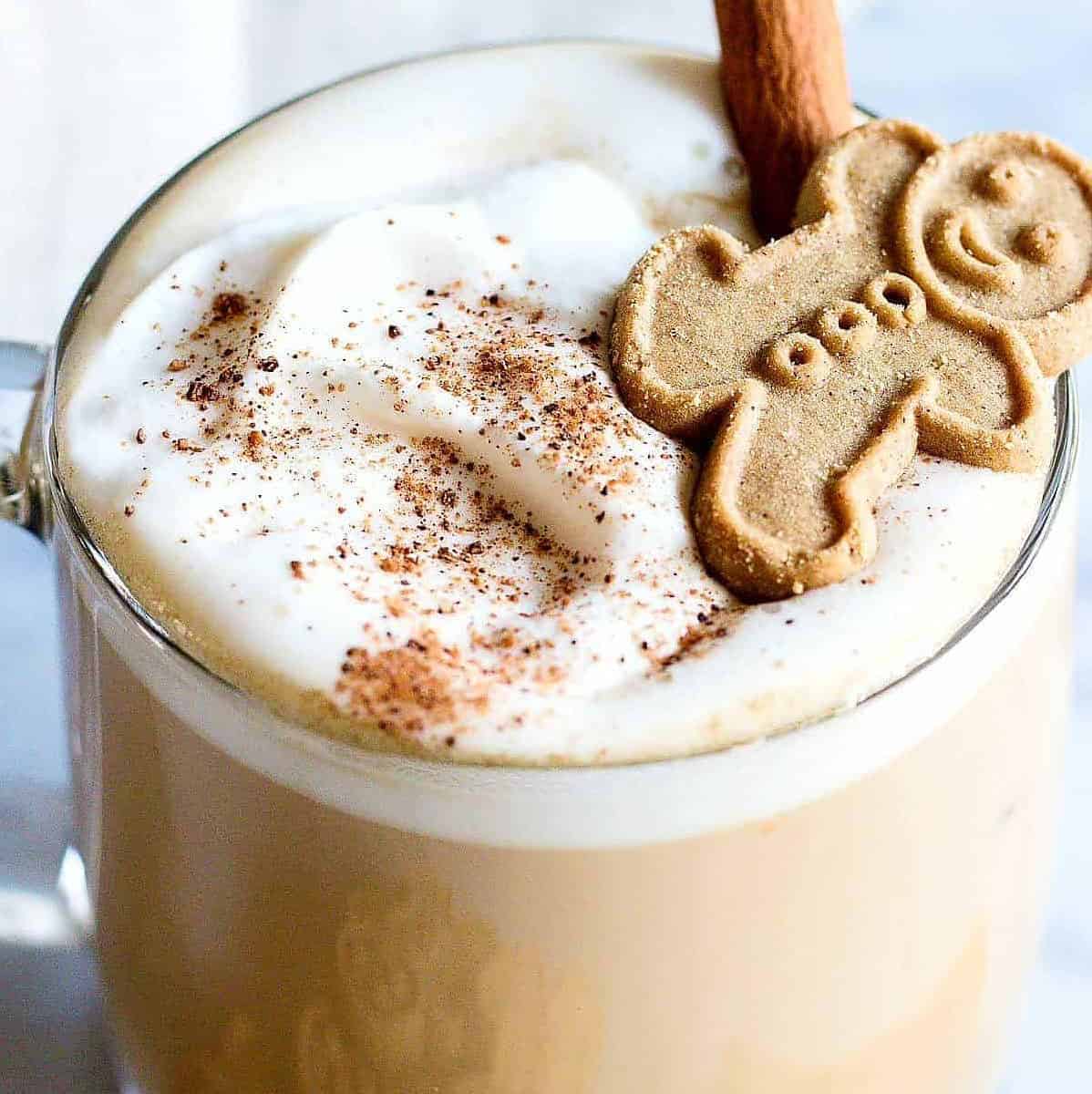 One sip of this latte and you'll feel like you're sitting by the fireplace.