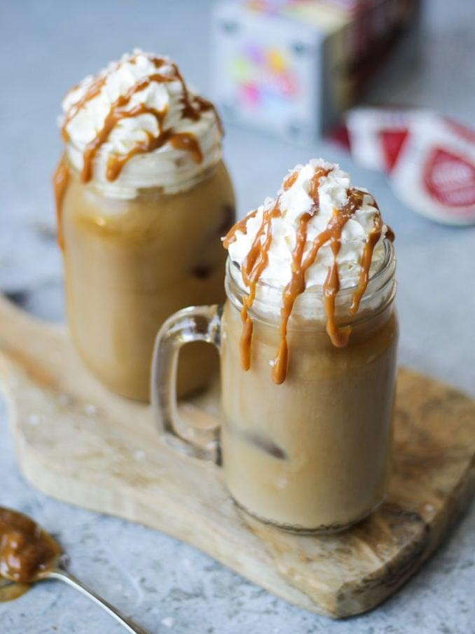  Our caramel coffee is the perfect way to indulge in a little sweetness.
