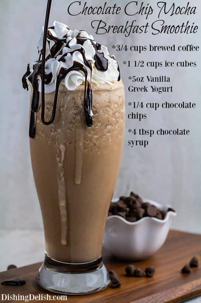  Our Coffee Vanilla Chocolate Smoothie is a perfect balance of sweetness and creaminess.