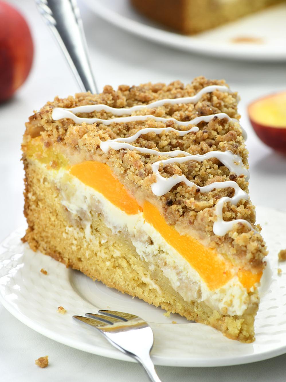  Perfect for brunch, this cake is a wonderful combination of sweet and nutty flavors.
