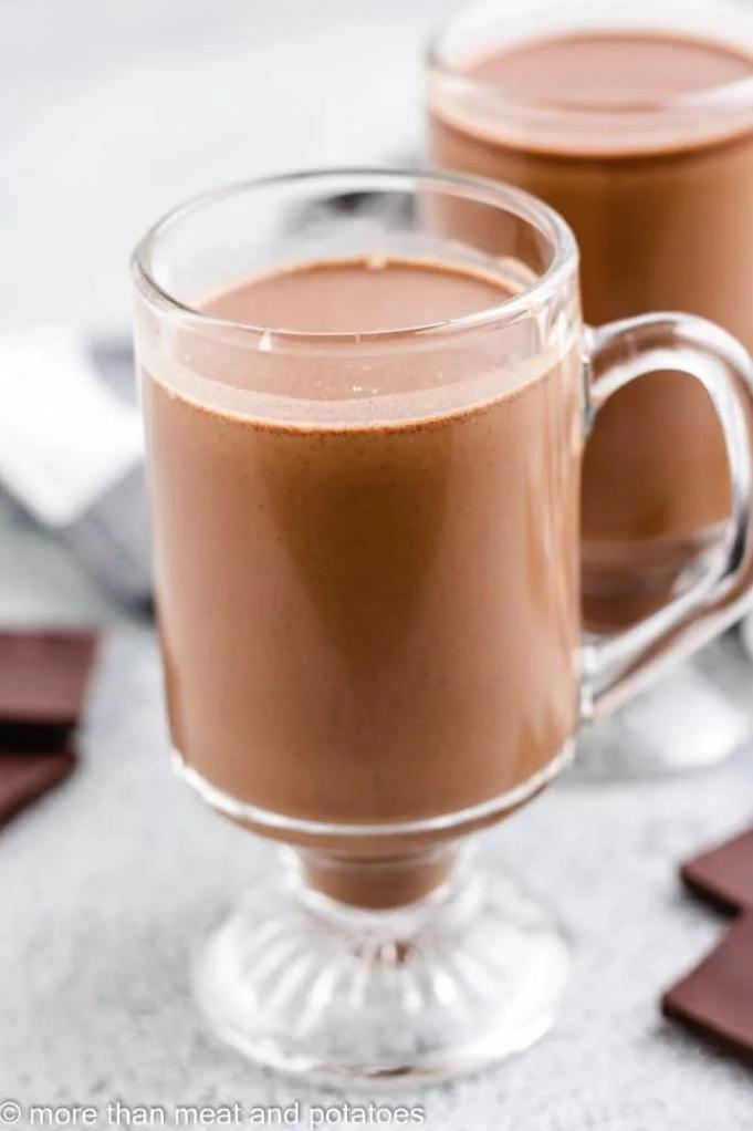  Perfectly blended coffee and chocolate will lift your spirits while taking a sip.