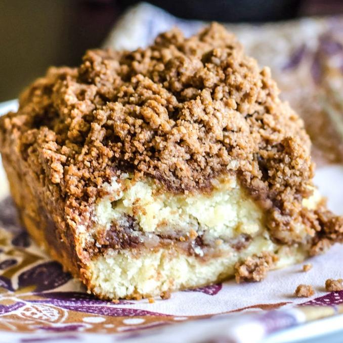  Ready to give your coffee cake an upgrade? This crumb topping is just the thing.