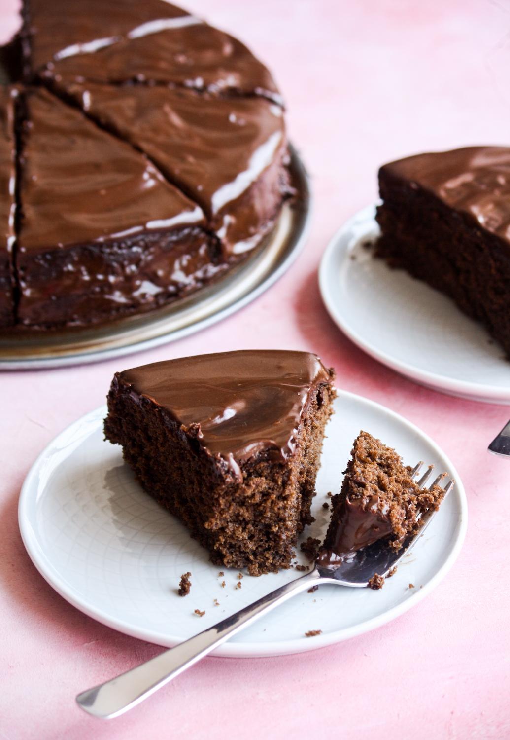  Satisfy your craving for a decadent dessert with this Chocolate Coffee Cake