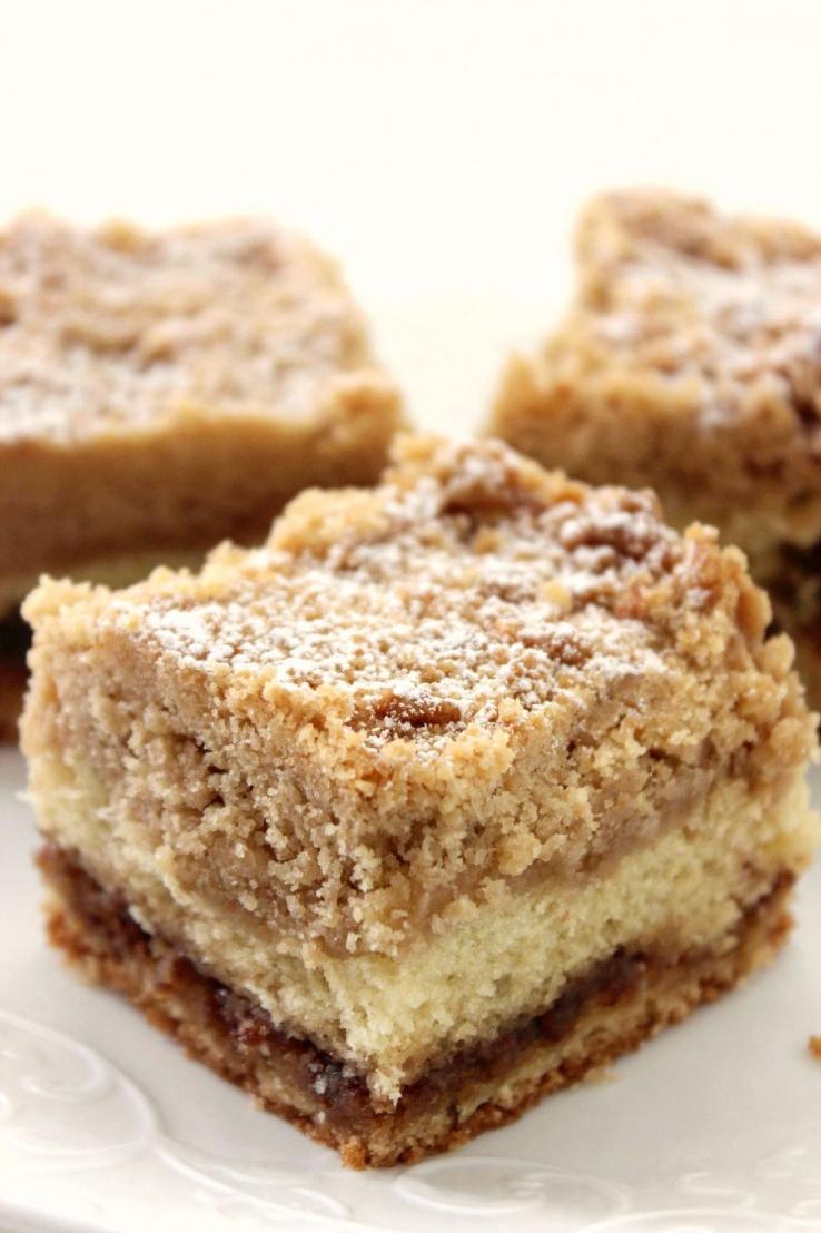  Satisfy your cravings with a slice of this scrumptious butter coffee cake!