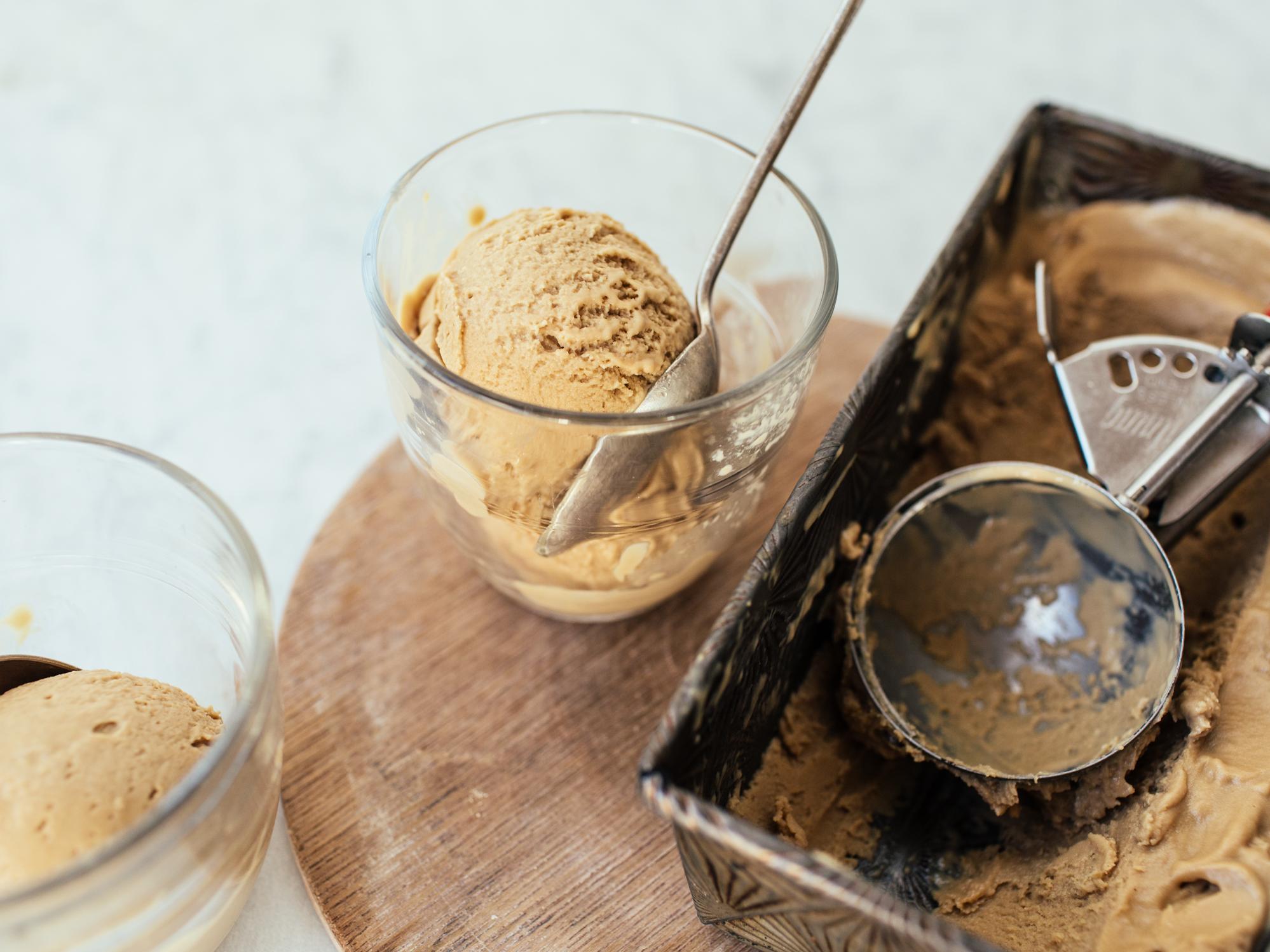  Satisfy your sweet tooth and caffeine fix at the same time with this Lighter Coffee Ice Cream recipe.