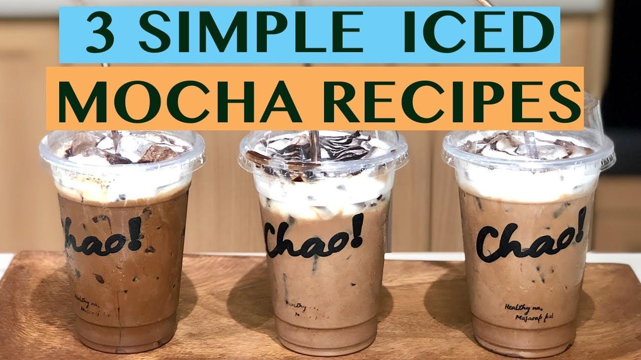  Satisfy your sweet tooth and coffee cravings all in one with this simple yet delicious mocha coffee.