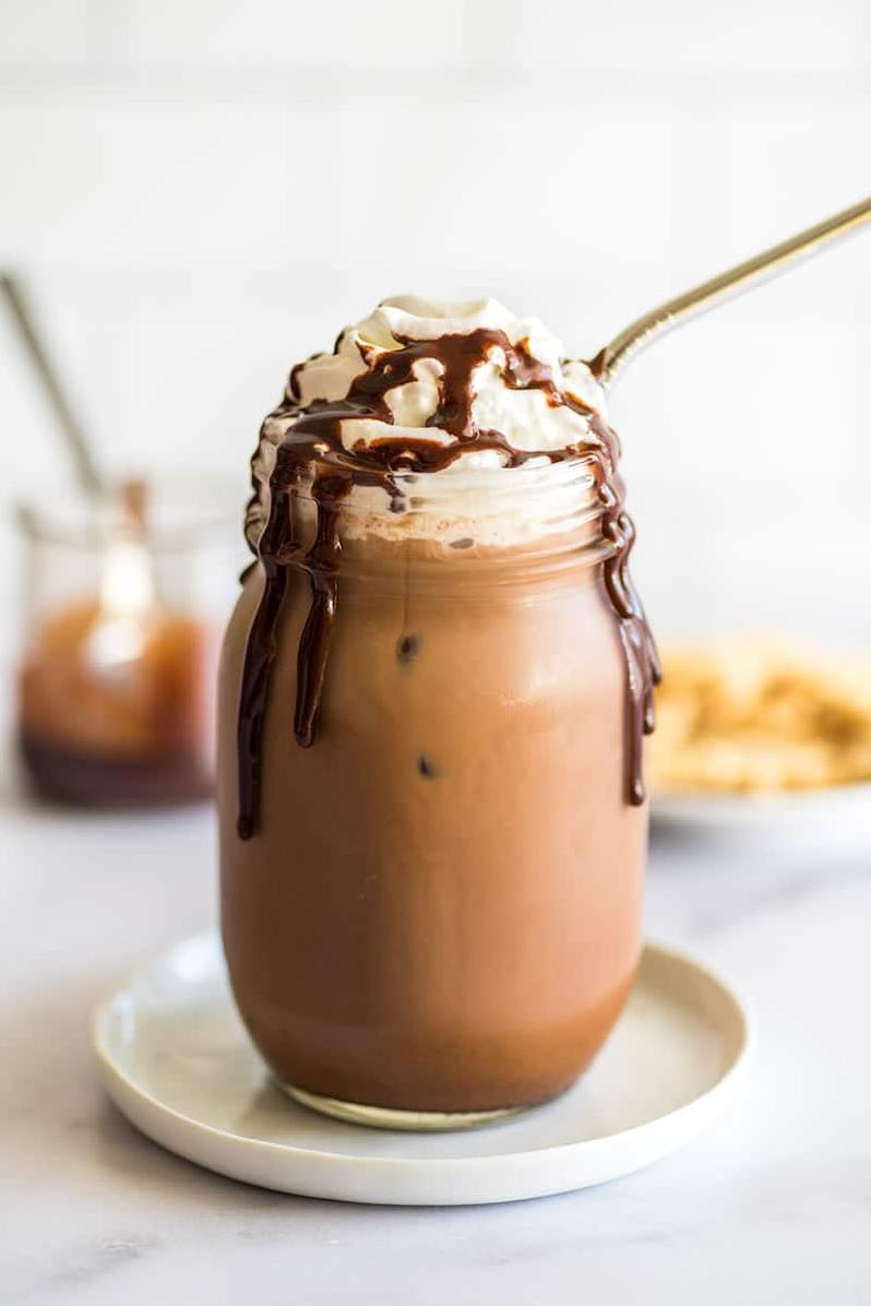  Satisfy your sweet tooth cravings while getting caffeinated with this Simple Chocolate Iced Coffee.