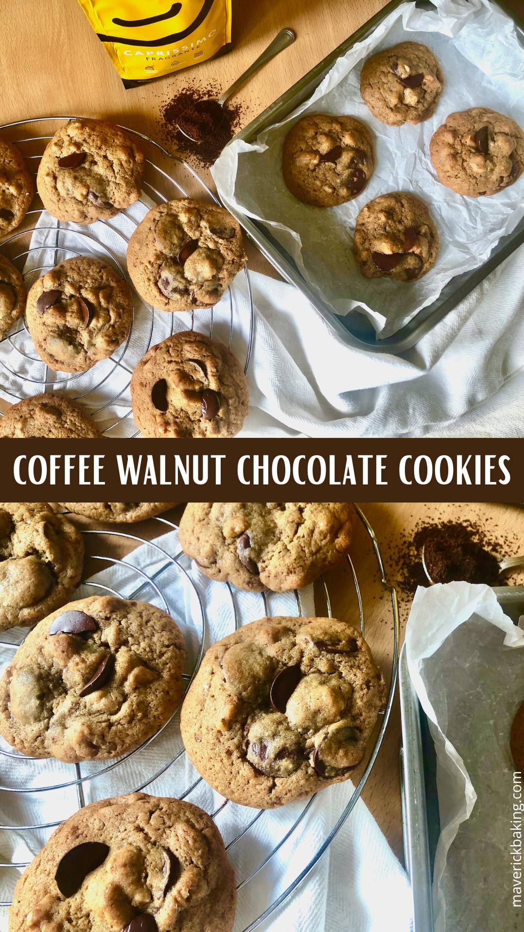  Satisfy your sweet tooth with a fresh batch of homemade walnut coffee cookies.